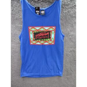NWT Stussy Designs No 4 Men's Small Tank Top Sleeveless Shirt